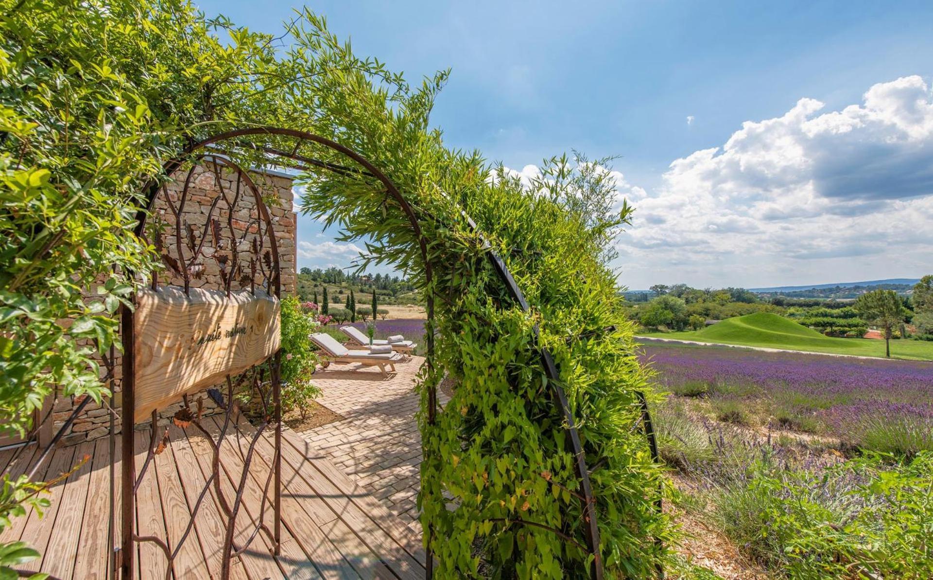 Отель Domaine Des Andeols Сен-Сатюрнен-д'Апт Экстерьер фото